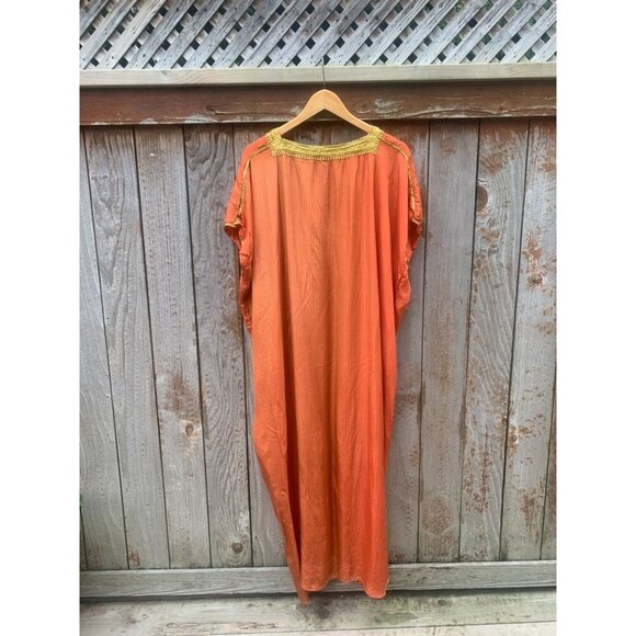 Orange Kaftan-like Robe - Picture 5 of 5